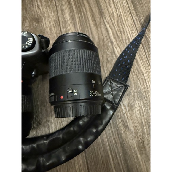 Canon EOS Rebel G II 35mm Film Camera With 2 Lens 35-80; 80-200 - Picture 5 of 9